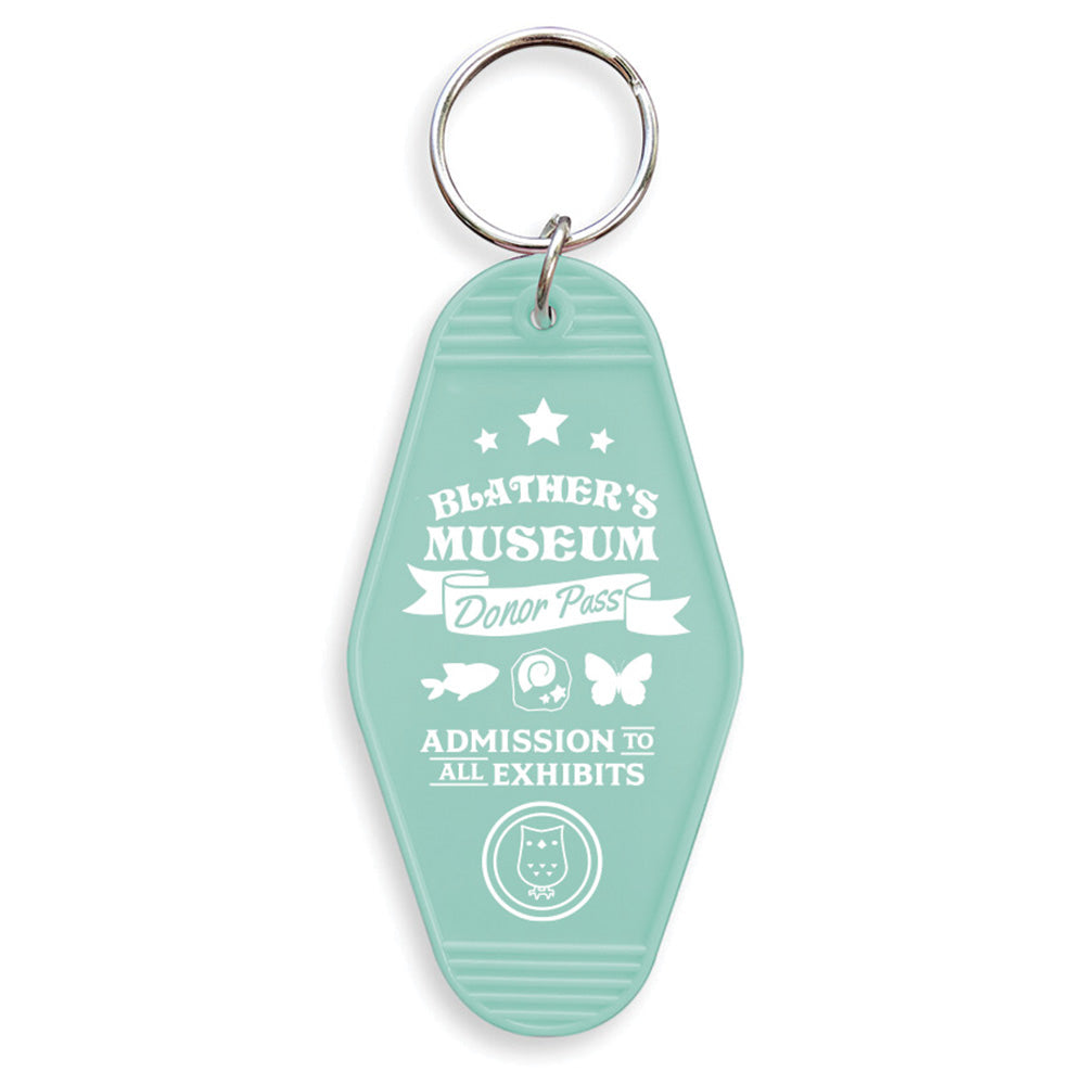 Blather's Museum Donor Pass Keychain