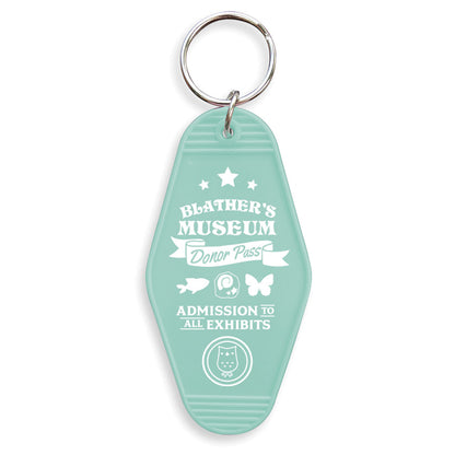 Blather's Museum Donor Pass Keychain