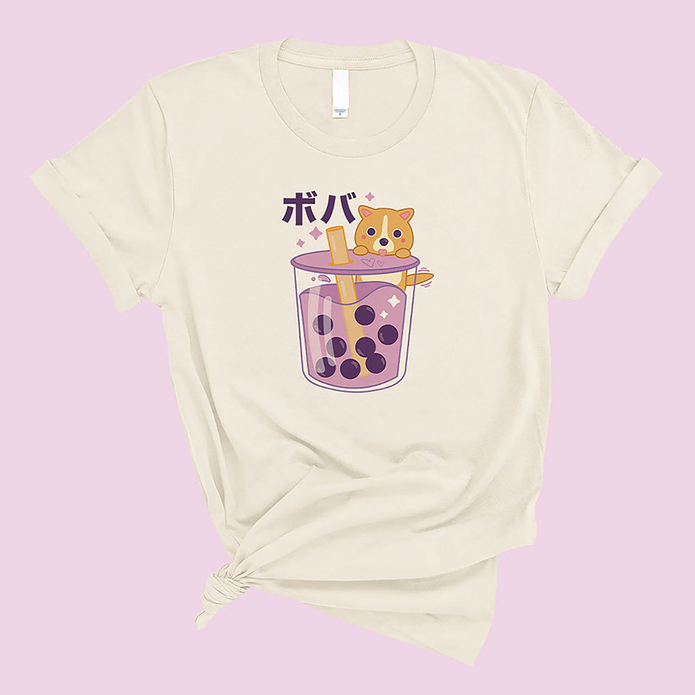 Boba Tea Puppy T-Shirt