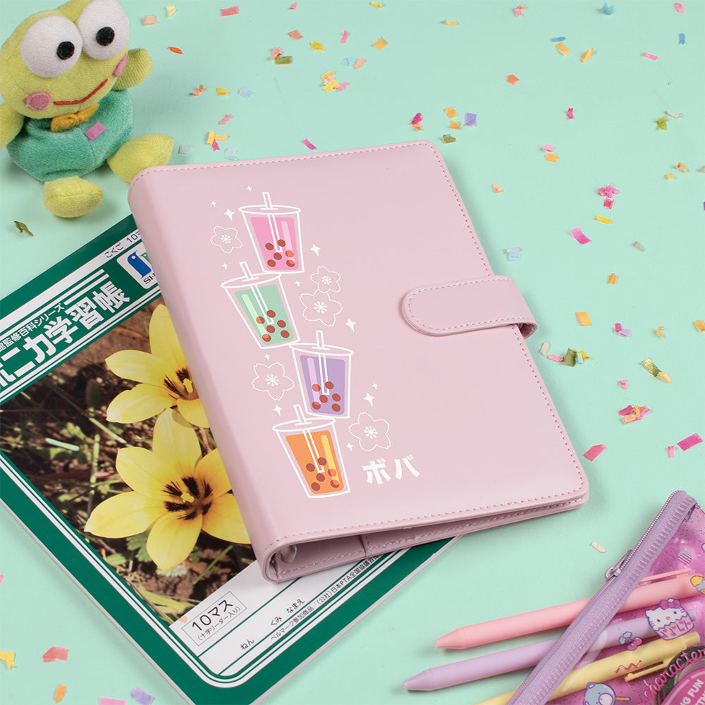 Boba Teas A5 Journal Binder