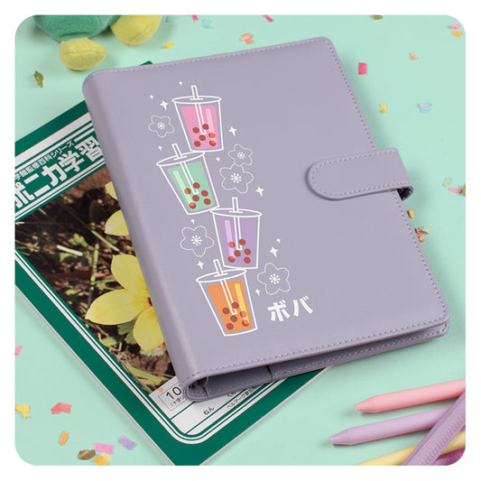 Boba Teas A5 Journal Binder