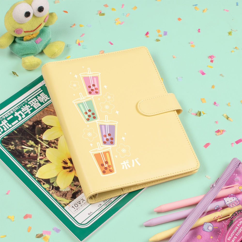 Boba Teas A5 Journal Binder