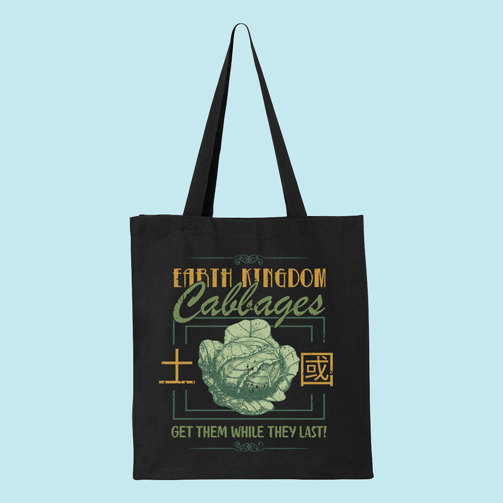 Earth Kingdom Cabbages Tote Bag