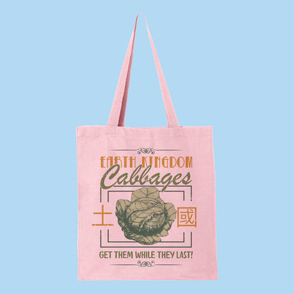 Earth Kingdom Cabbages Tote Bag