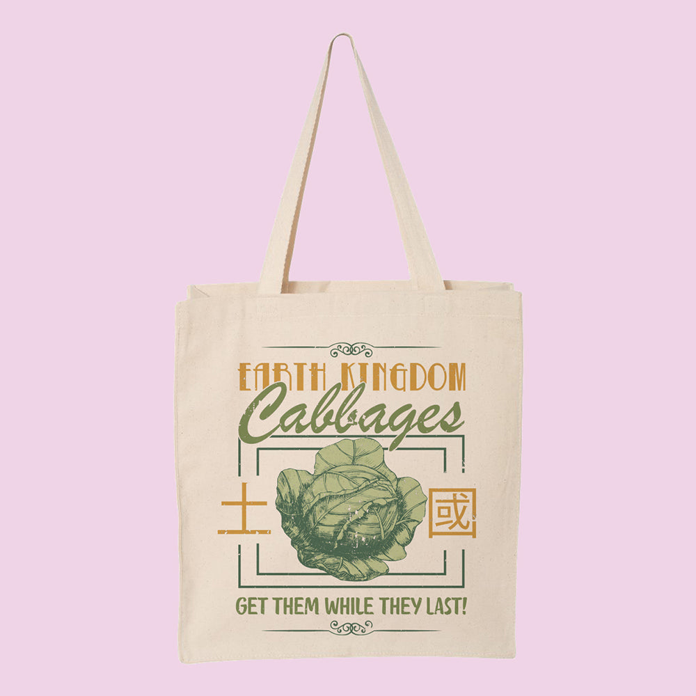 Earth Kingdom Cabbages Tote Bag