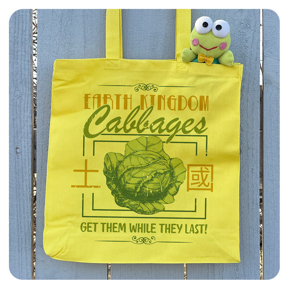 Earth Kingdom Cabbages Tote Bag