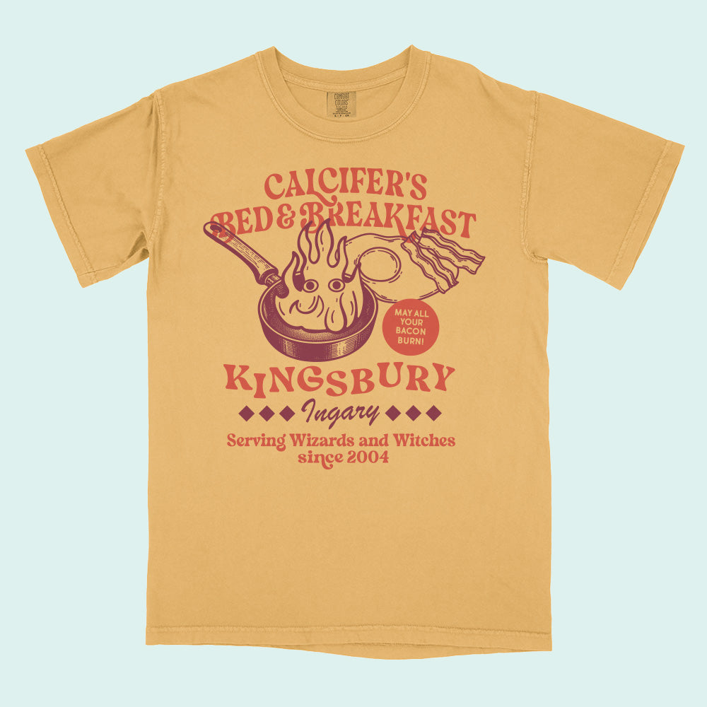 Calcifer's Bed and Breakfast Comfort Colors T-Shirt