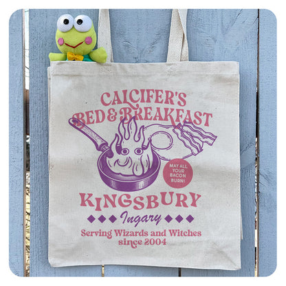 Calcifer's Bed and Breakfast Tote Bag