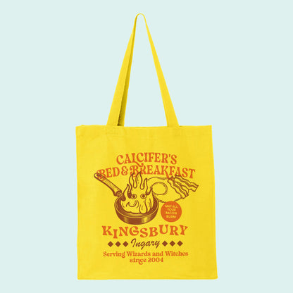 Calcifer's Bed and Breakfast Tote Bag