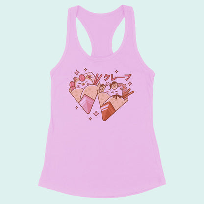 Cat Crepes Racerback Tank