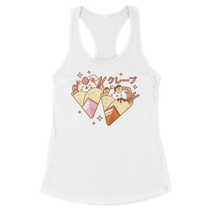 Cat Crepes Racerback Tank