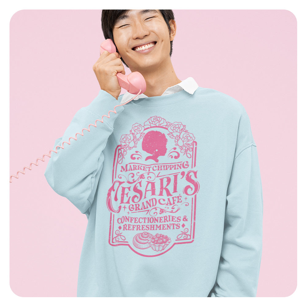 Cesari's Grand Cafe Comfort Colors Crewneck Sweatshirt