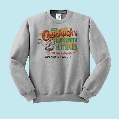 Chilchuck's Locksmith Services Crewneck Sweatshirt