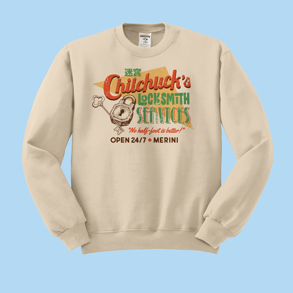 Chilchuck's Locksmith Services Crewneck Sweatshirt