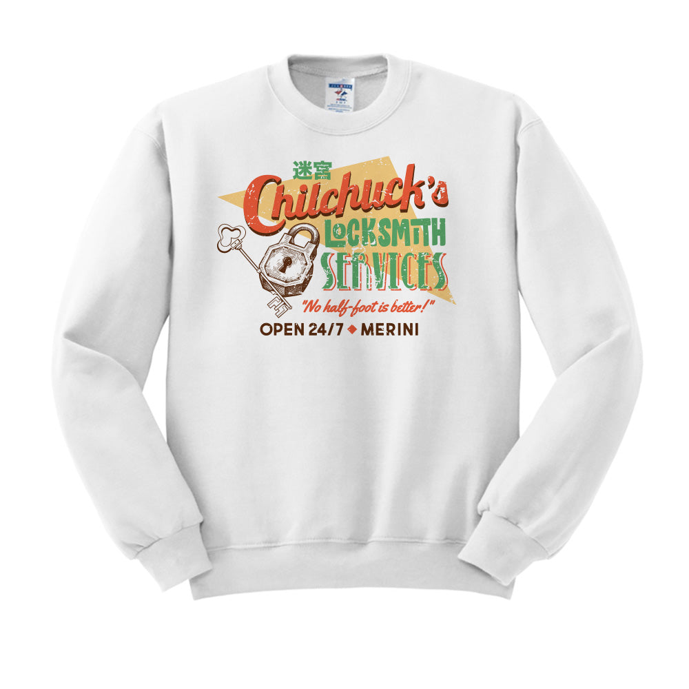 Chilchuck's Locksmith Services Crewneck Sweatshirt