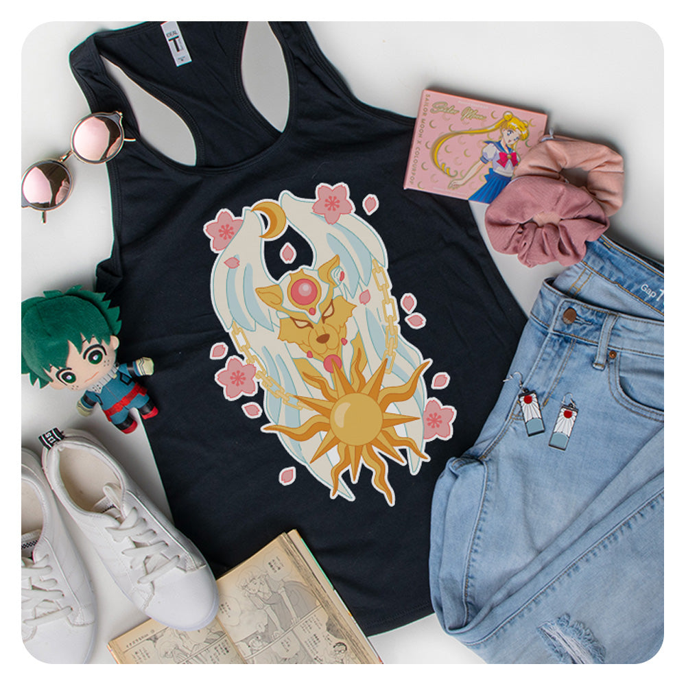 Clow Lion Racerback Tank