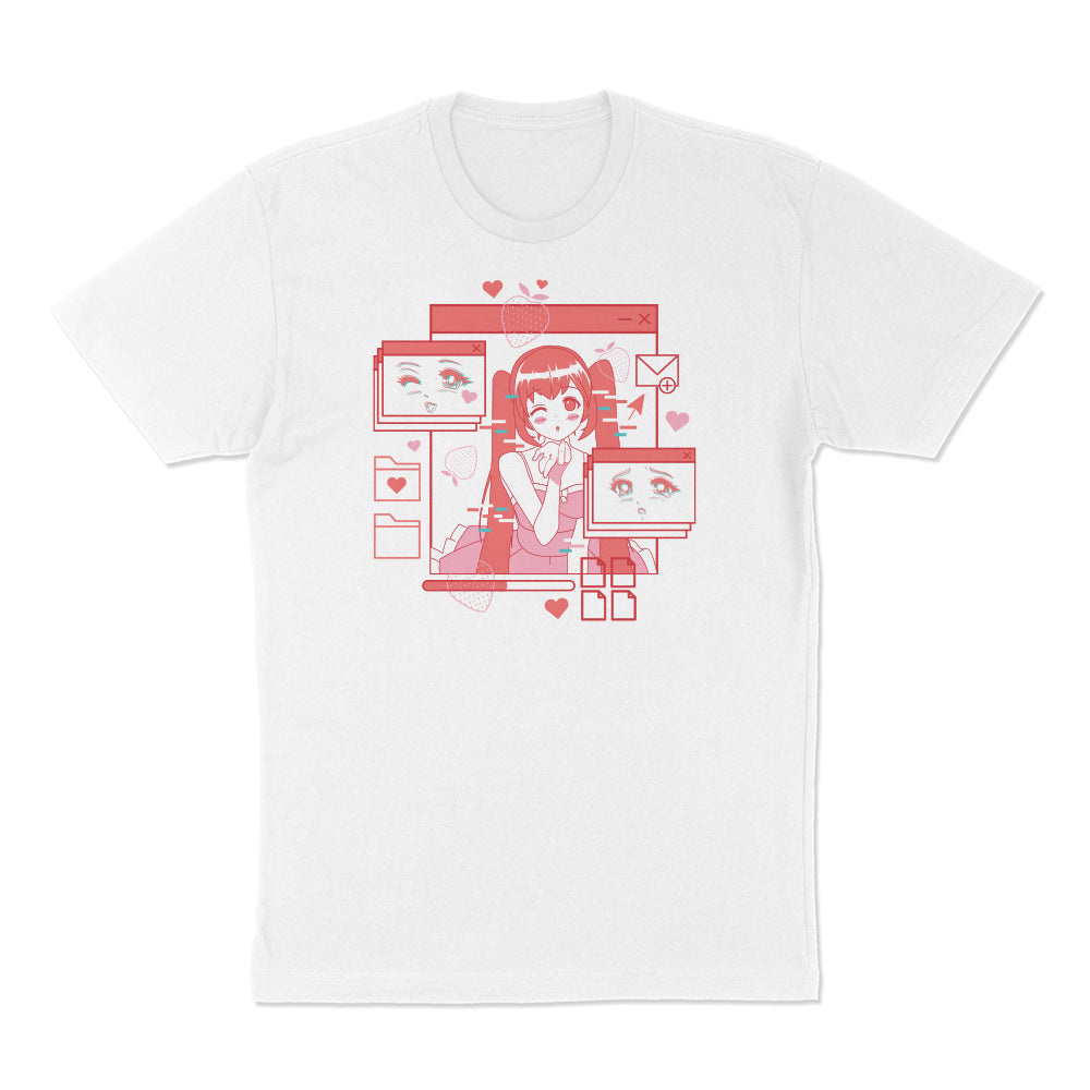 Computer Anime Girl T-Shirt