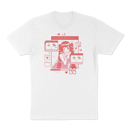 Computer Anime Girl T-Shirt