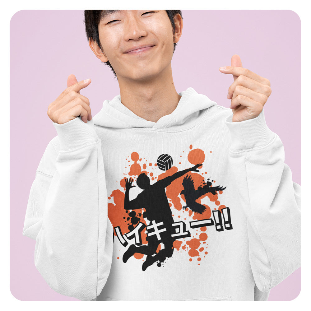 Crow Volleyball Hoodie