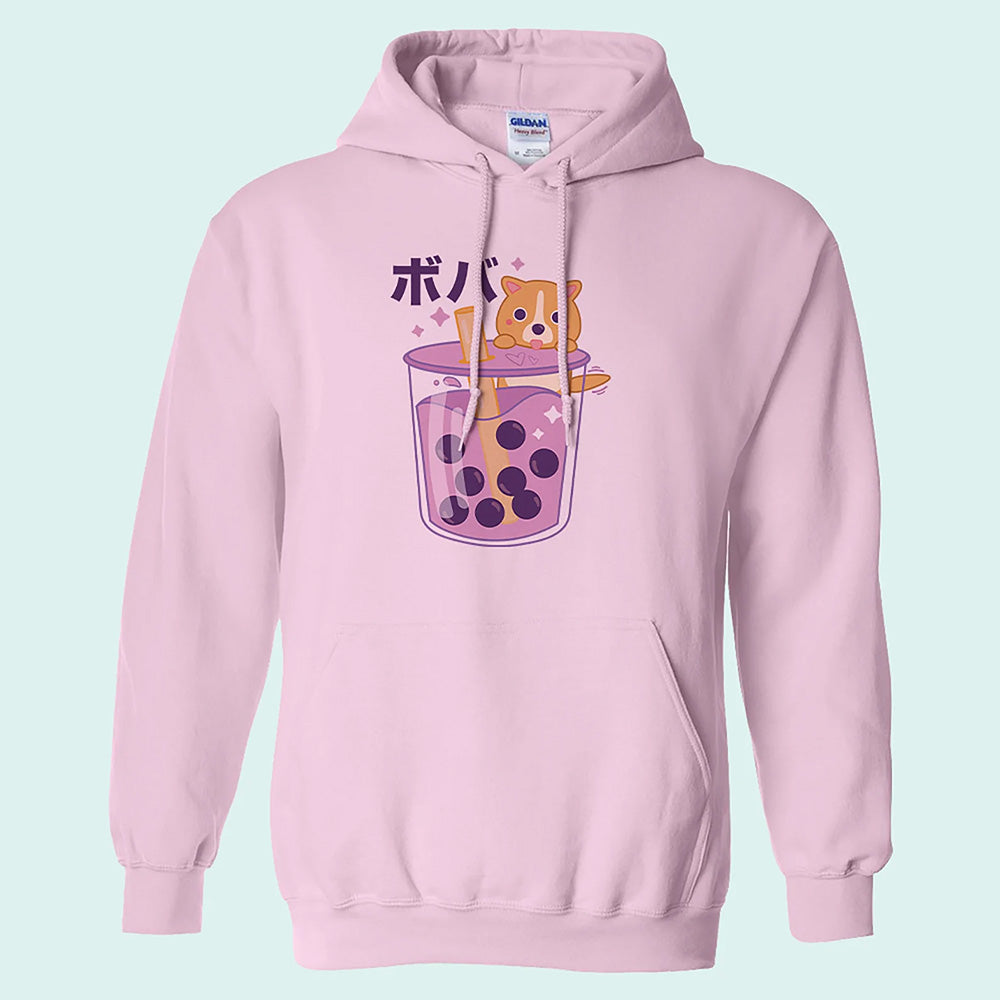 Boba Tea Puppy Hoodie