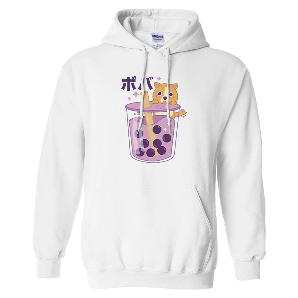 Boba Tea Puppy Hoodie