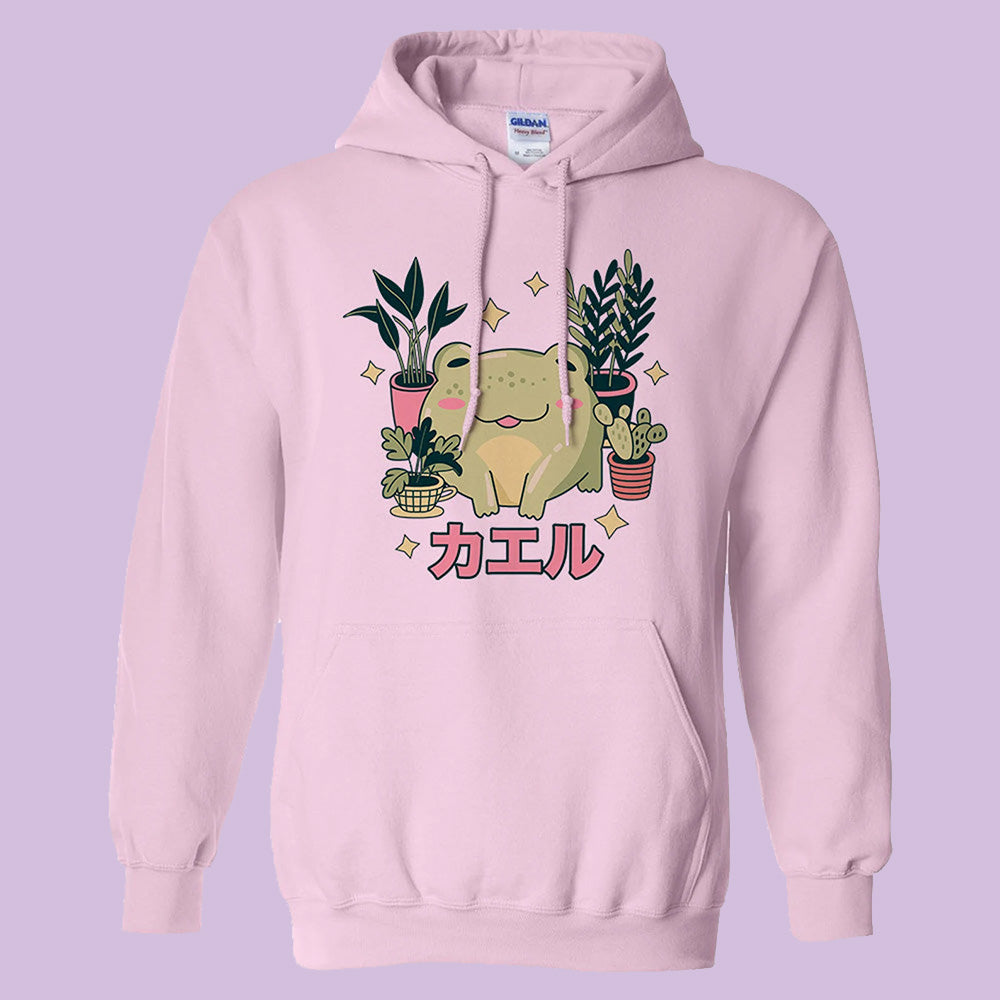 Frog with Plants Hoodie