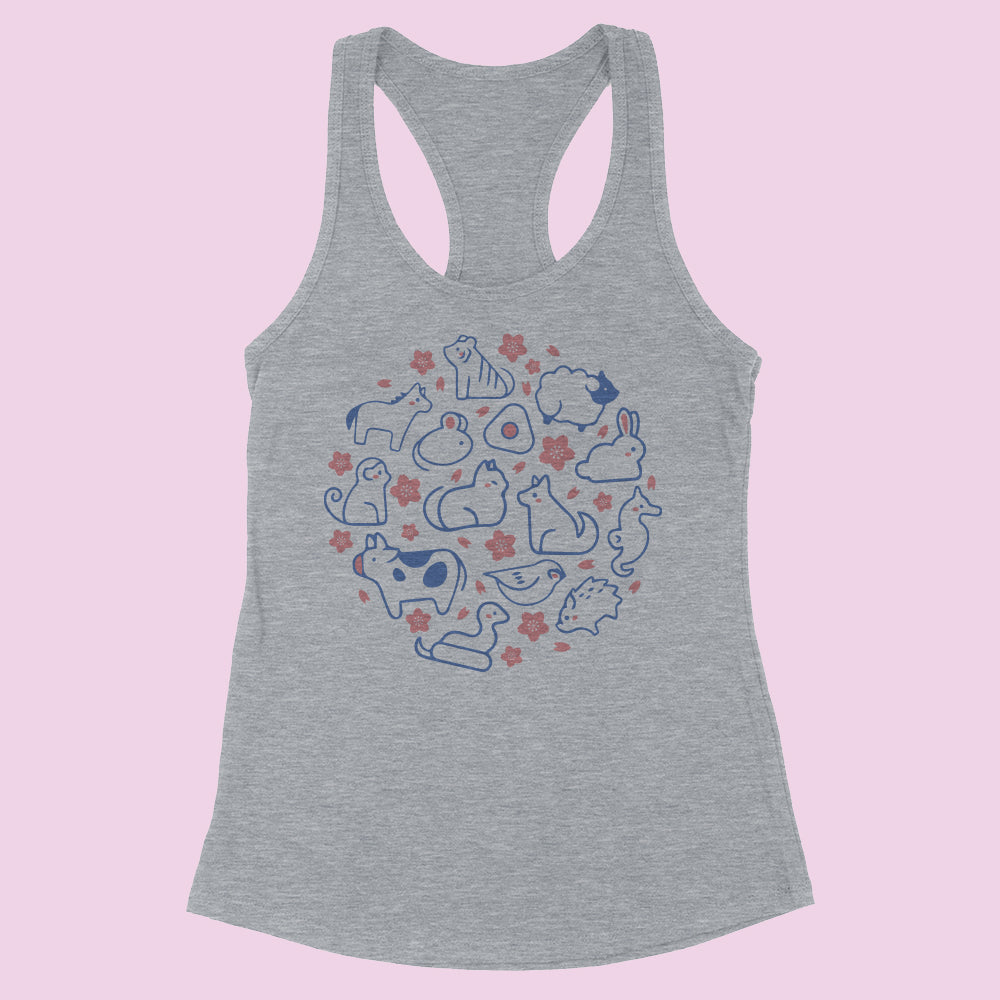 Zodiac Animals Racerback Tank