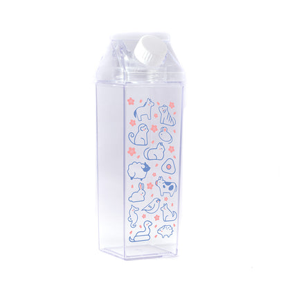 Zodiac Animals Milk Carton Bottle