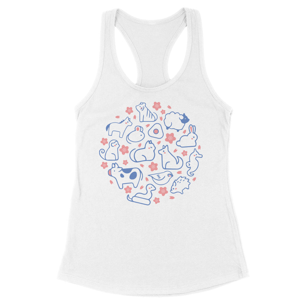 Zodiac Animals Racerback Tank