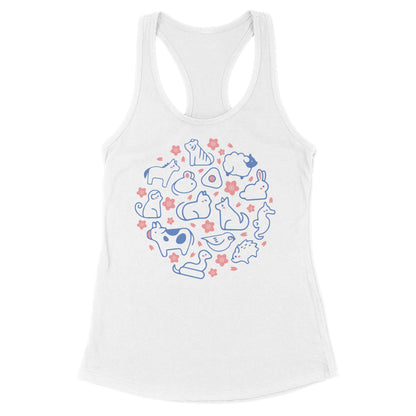 Zodiac Animals Racerback Tank