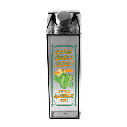 Drink Cactus Juice Milk Carton Bottle