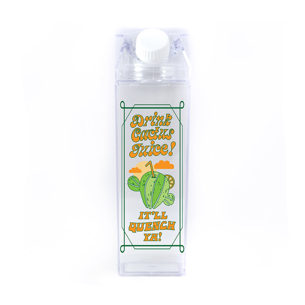 Drink Cactus Juice Milk Carton Bottle