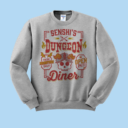 Senshi's Dungeon Diner Crewneck Sweatshirt