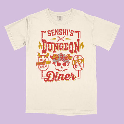 Senshi's Dungeon Diner Comfort Colors T-Shirt