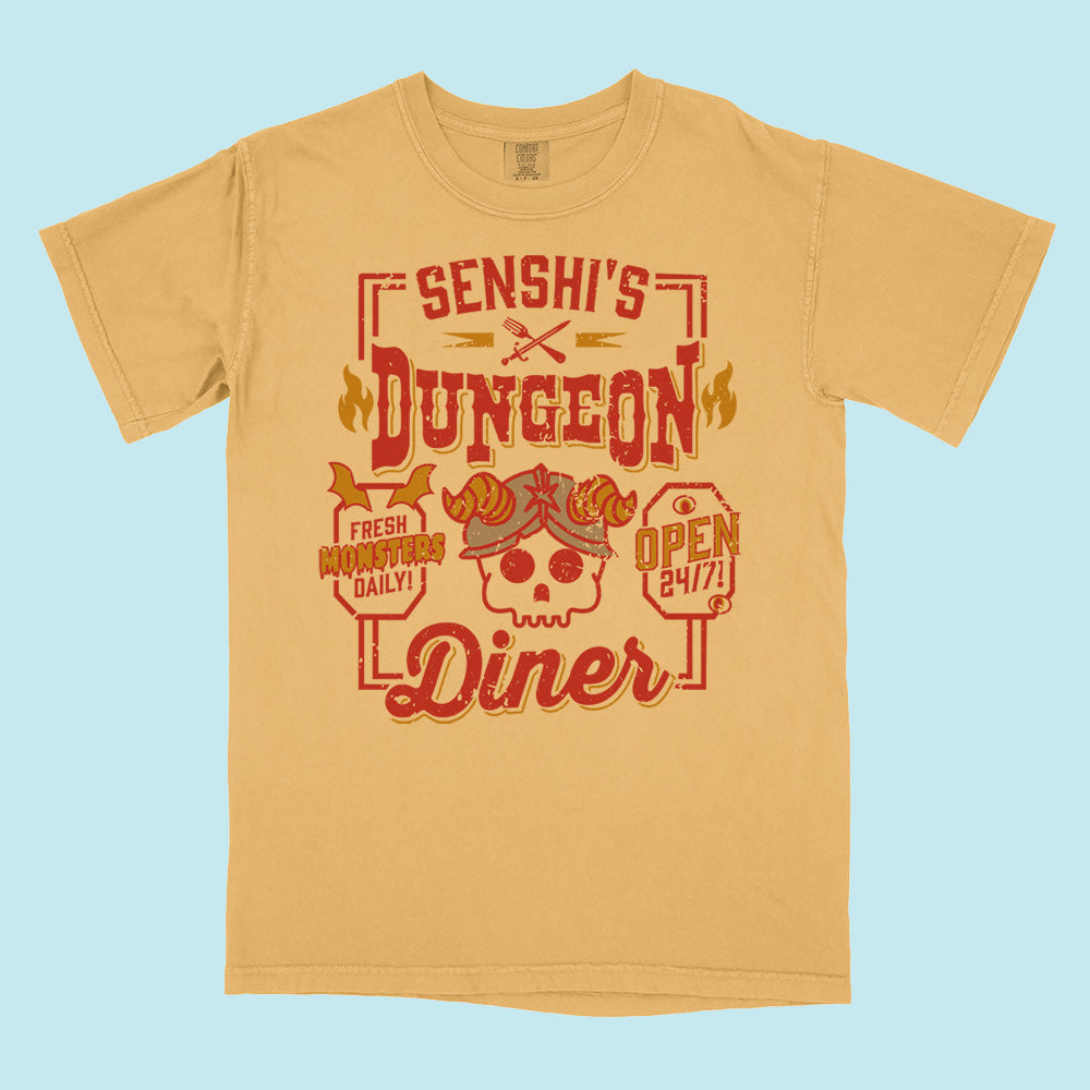 Senshi's Dungeon Diner Comfort Colors T-Shirt