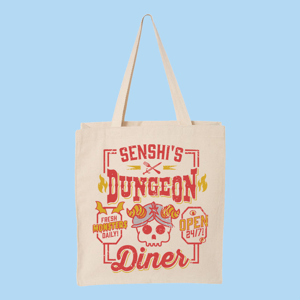 Senshi's Dungeon Diner Tote Bag