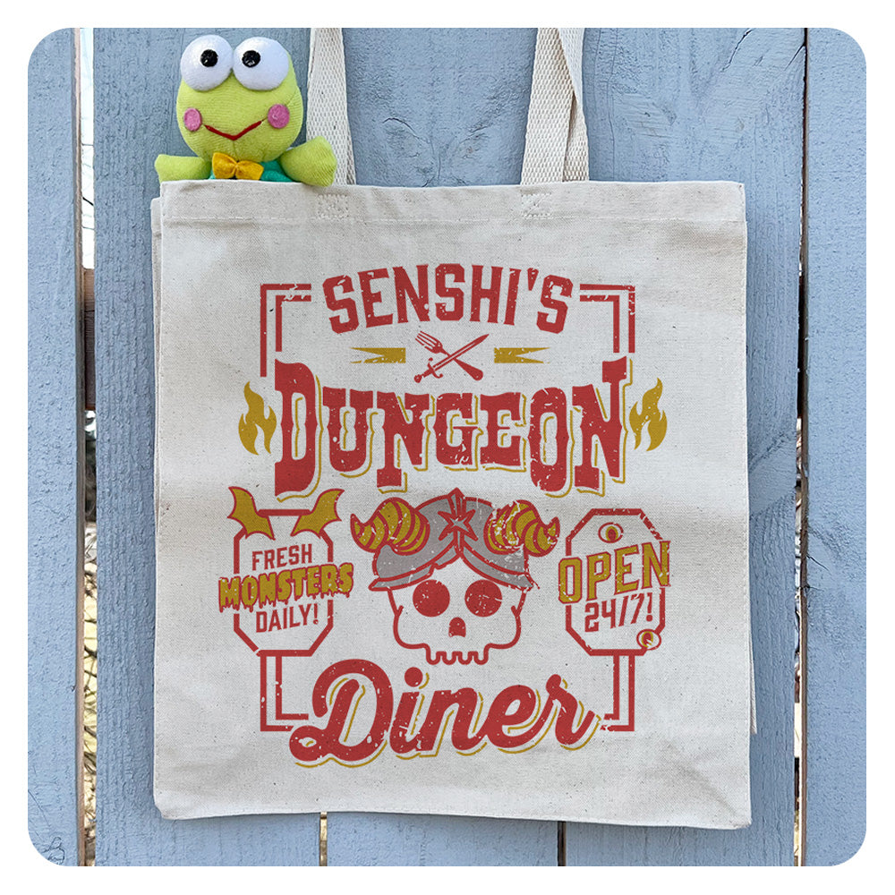 Senshi's Dungeon Diner Tote Bag