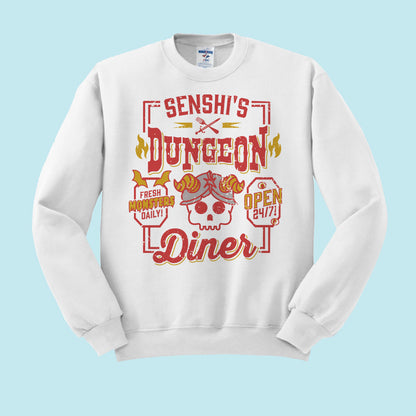 Senshi's Dungeon Diner Crewneck Sweatshirt