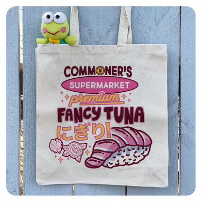 Commoner's Supermarket Fancy Tuna Tote Bag