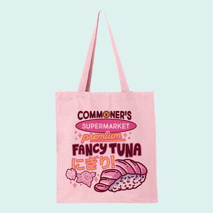 Commoner's Supermarket Fancy Tuna Tote Bag