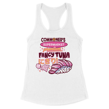 Commoner's Supermarket Fancy Tuna Racerback Tank