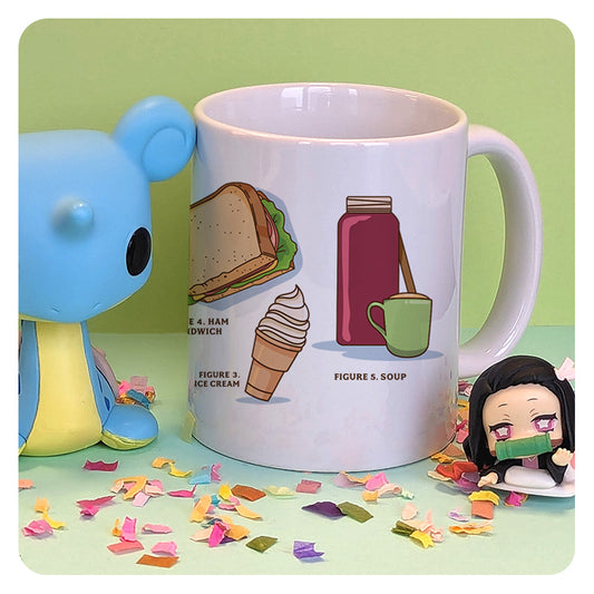 Ponyo Food Chart Mug