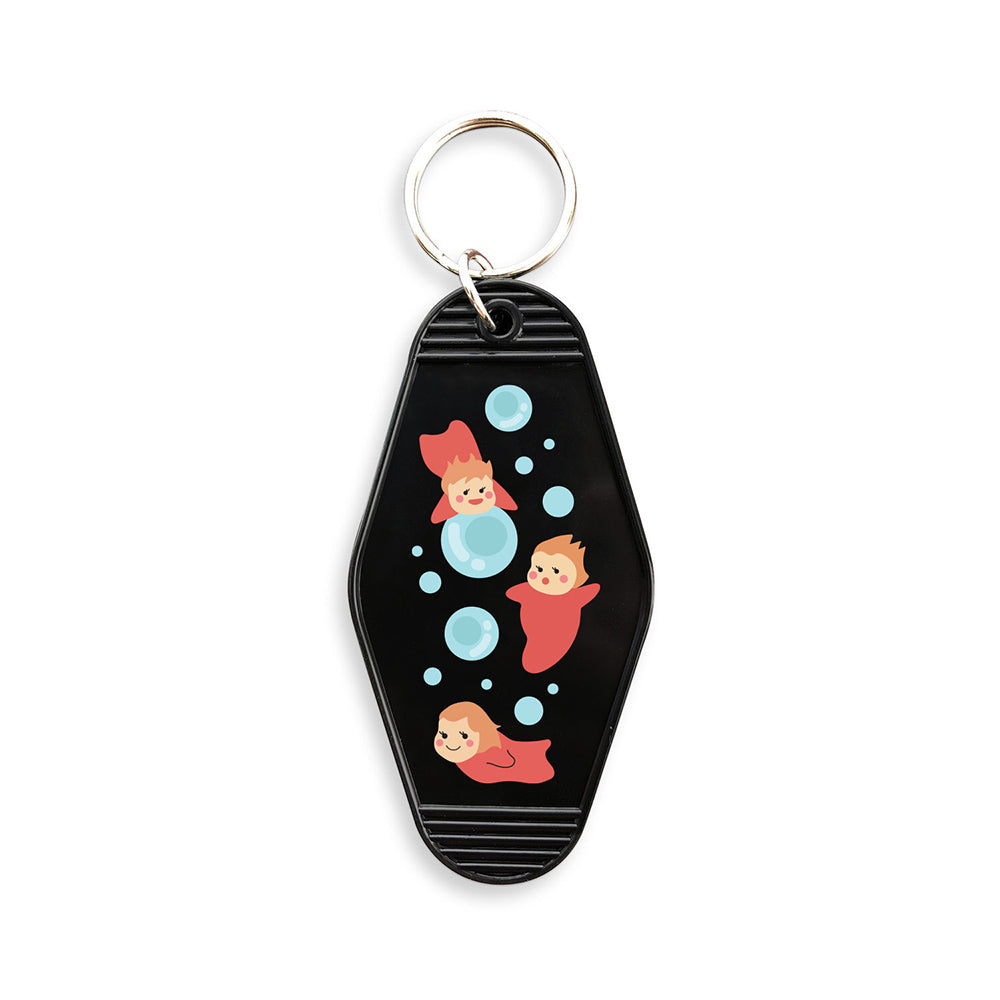 Fish Sisters Keychain