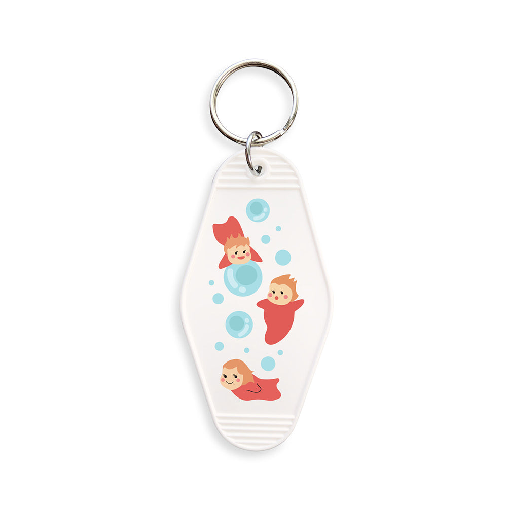 Fish Sisters Keychain