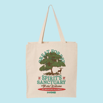 Great Forest Spirit's Sanctuary Tote Bag