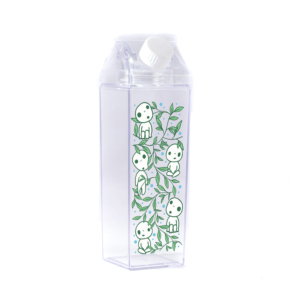 Kodama Forest Spirits Milk Carton Bottle