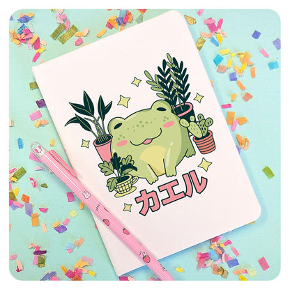 Frog with Plants Journal