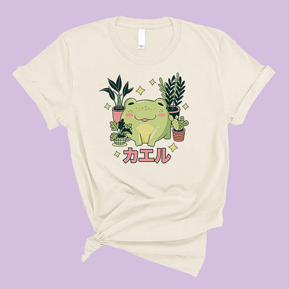 Frog with Plants T-Shirt