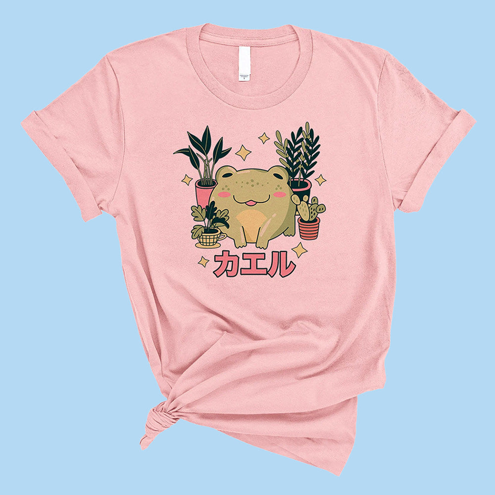 Frog with Plants T-Shirt