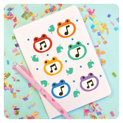 Froggy Music Notes Journal